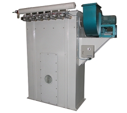 Porous pulse dust removal